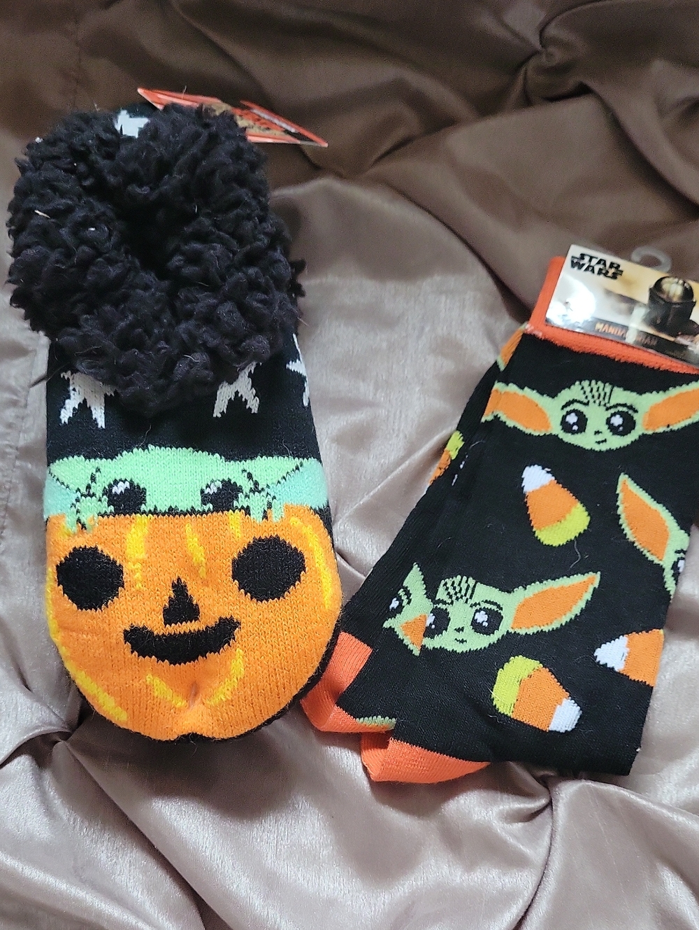 Star Wars Halloween Grogu Kids Sock Set